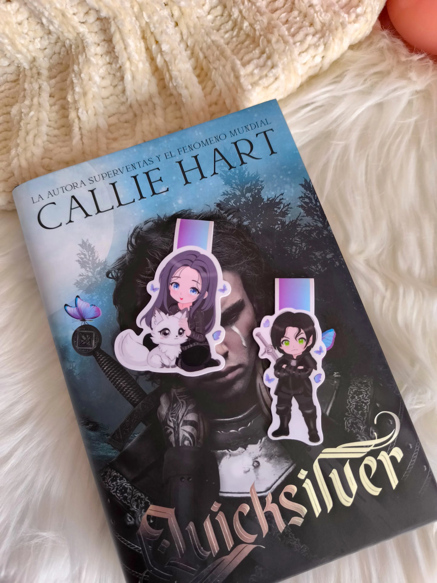 Saeris Magnetic bookmark - Quicksilver