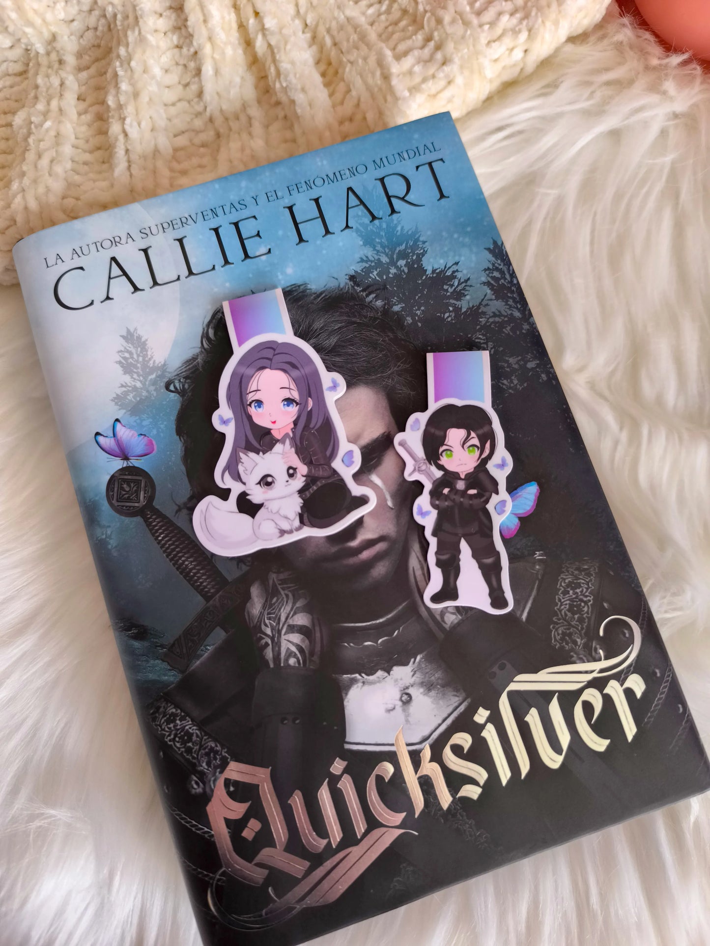 Marcapáginas Magnético de Kingfisher - Quicksilver