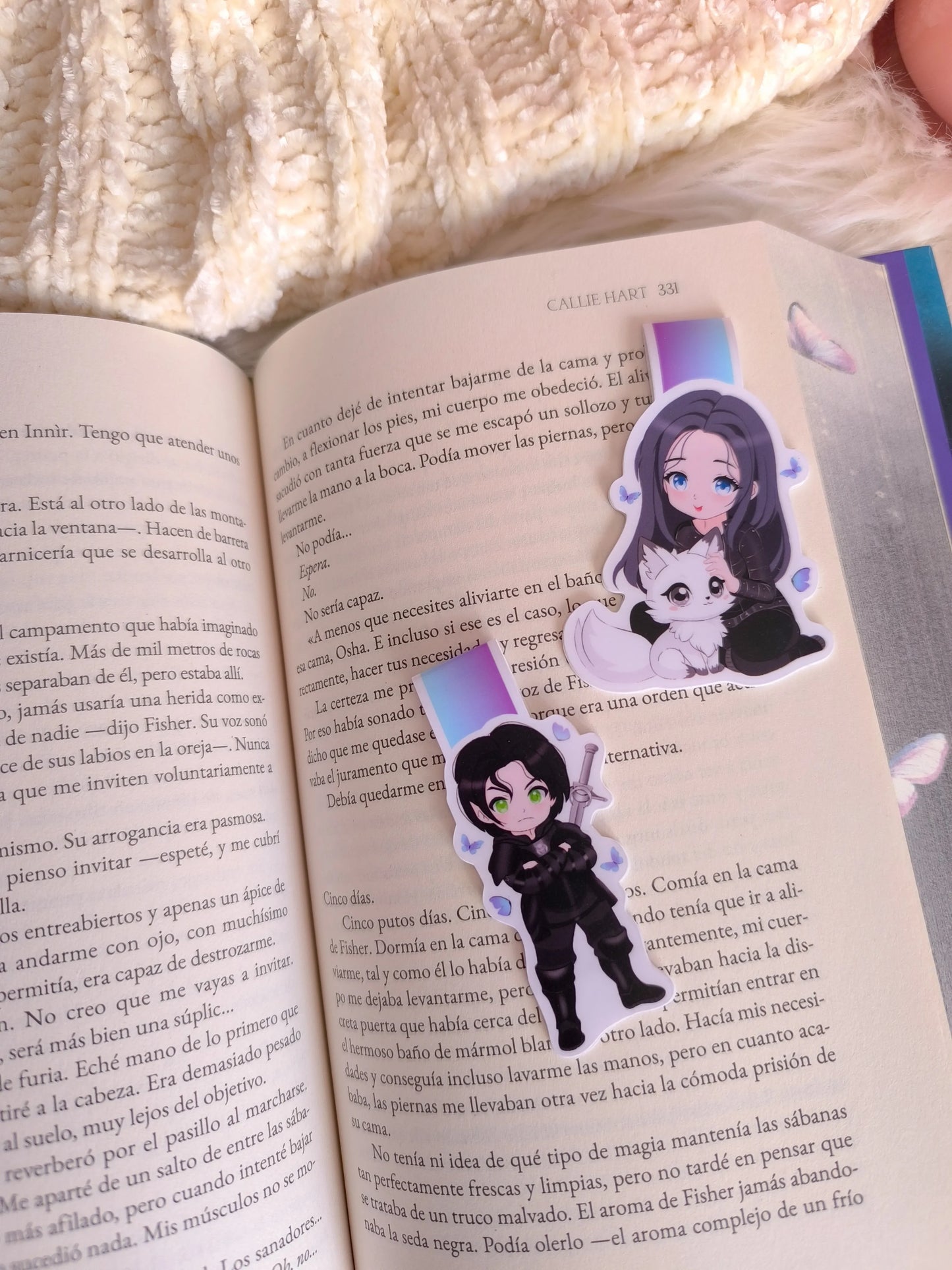 Saeris Magnetic bookmark - Quicksilver