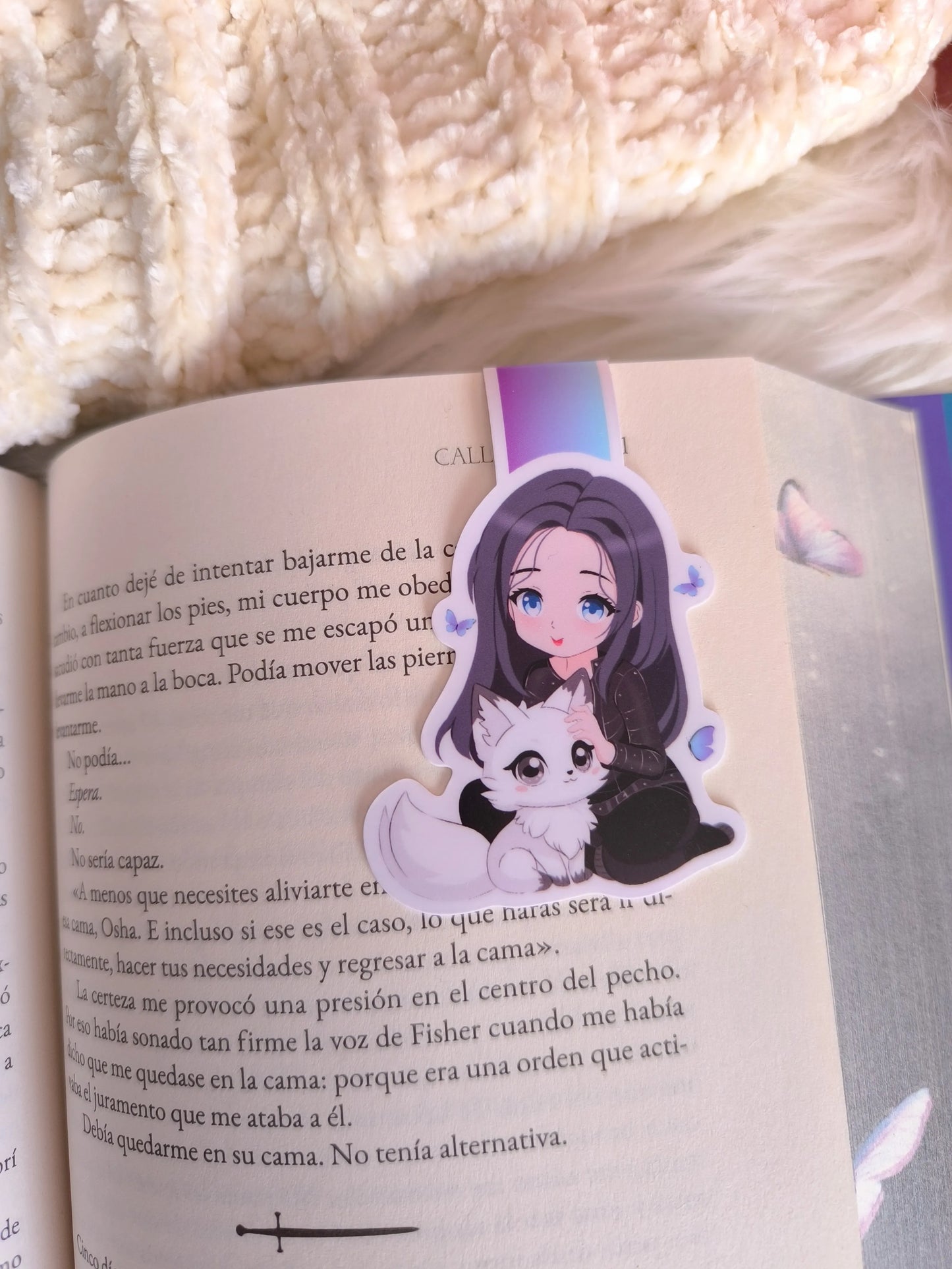 Saeris Magnetic bookmark - Quicksilver