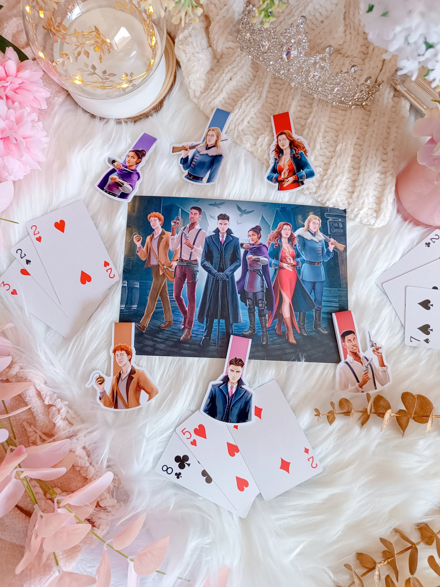 Marcapáginas magnético Mathias - Seis de Cuervos