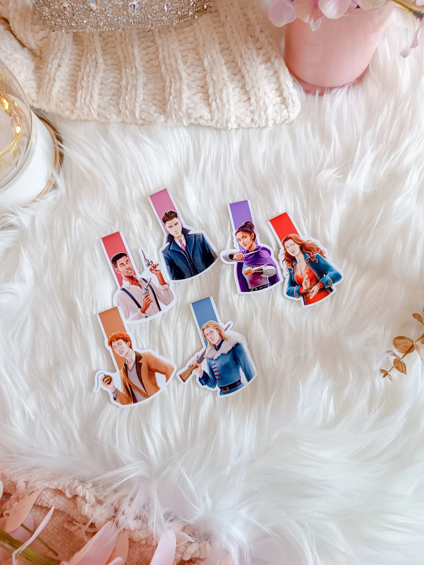 Marcapáginas magnético Nina - Seis de Cuervos