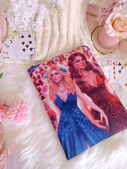 Funda de libro de Scarlett y Donatella  - Caraval