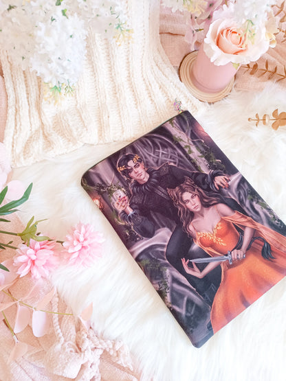 Jude and Cardan book cover - The Cruel Prince