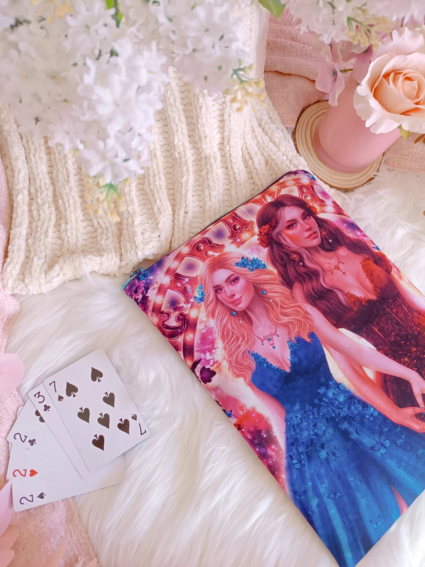 Funda de libro de Scarlett y Donatella  - Caraval