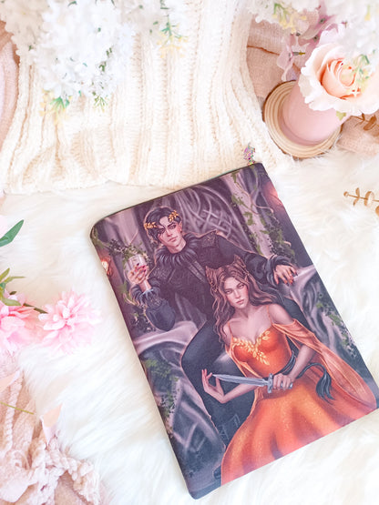 Jude and Cardan book cover - The Cruel Prince