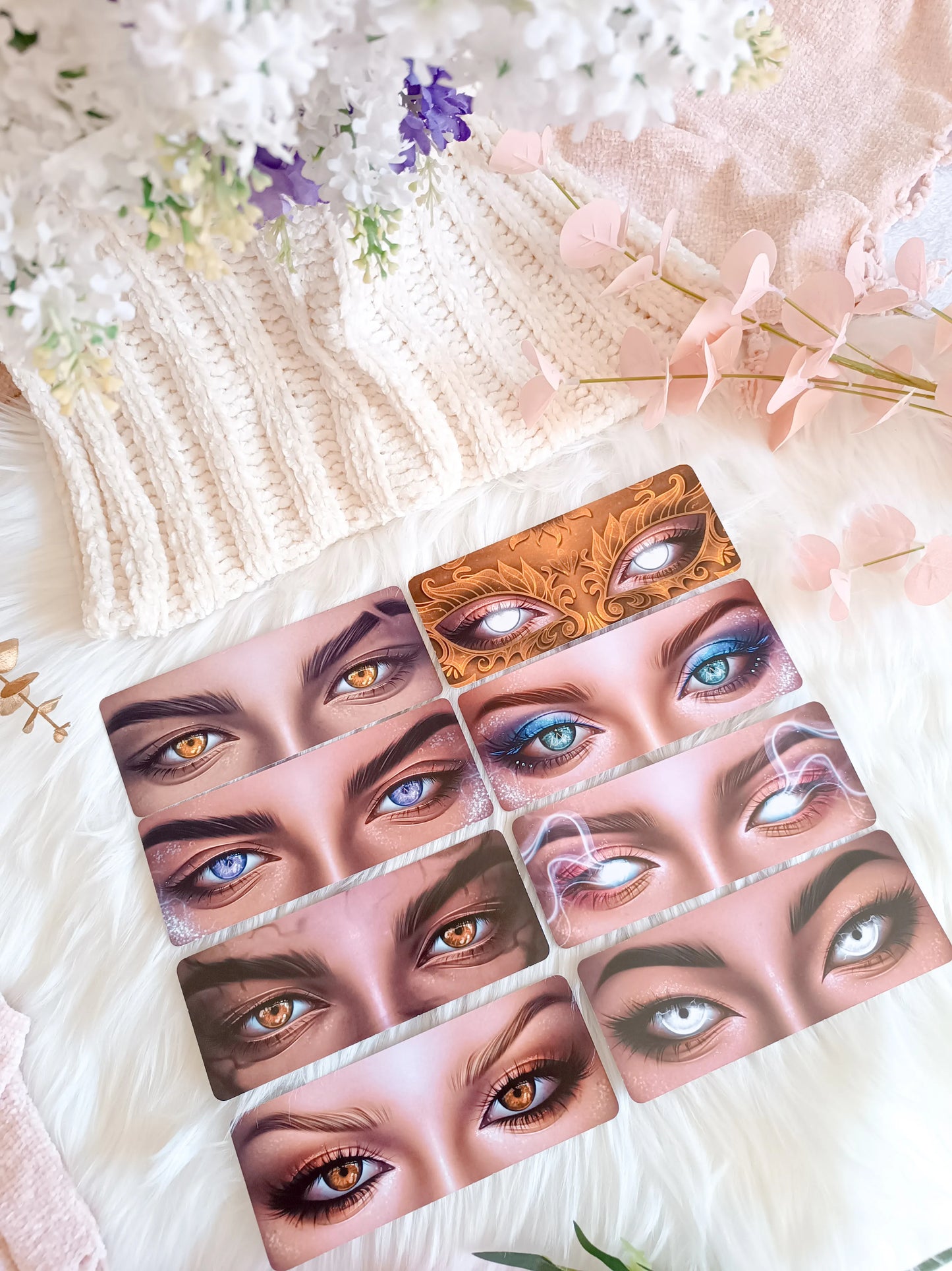 Marcapáginas de ojos de Elain - Acotar