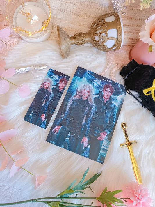 Emma and Julian Bookmark - Shadowhunters