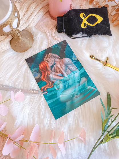 Print de Clary y Jace - Cazadores de Sombras