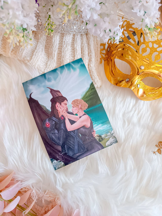 Nesta and Cassian Print - Acotar