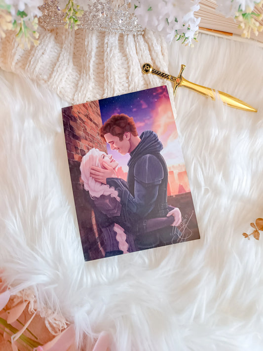 Sam and Celaena Print - Throne of Glass