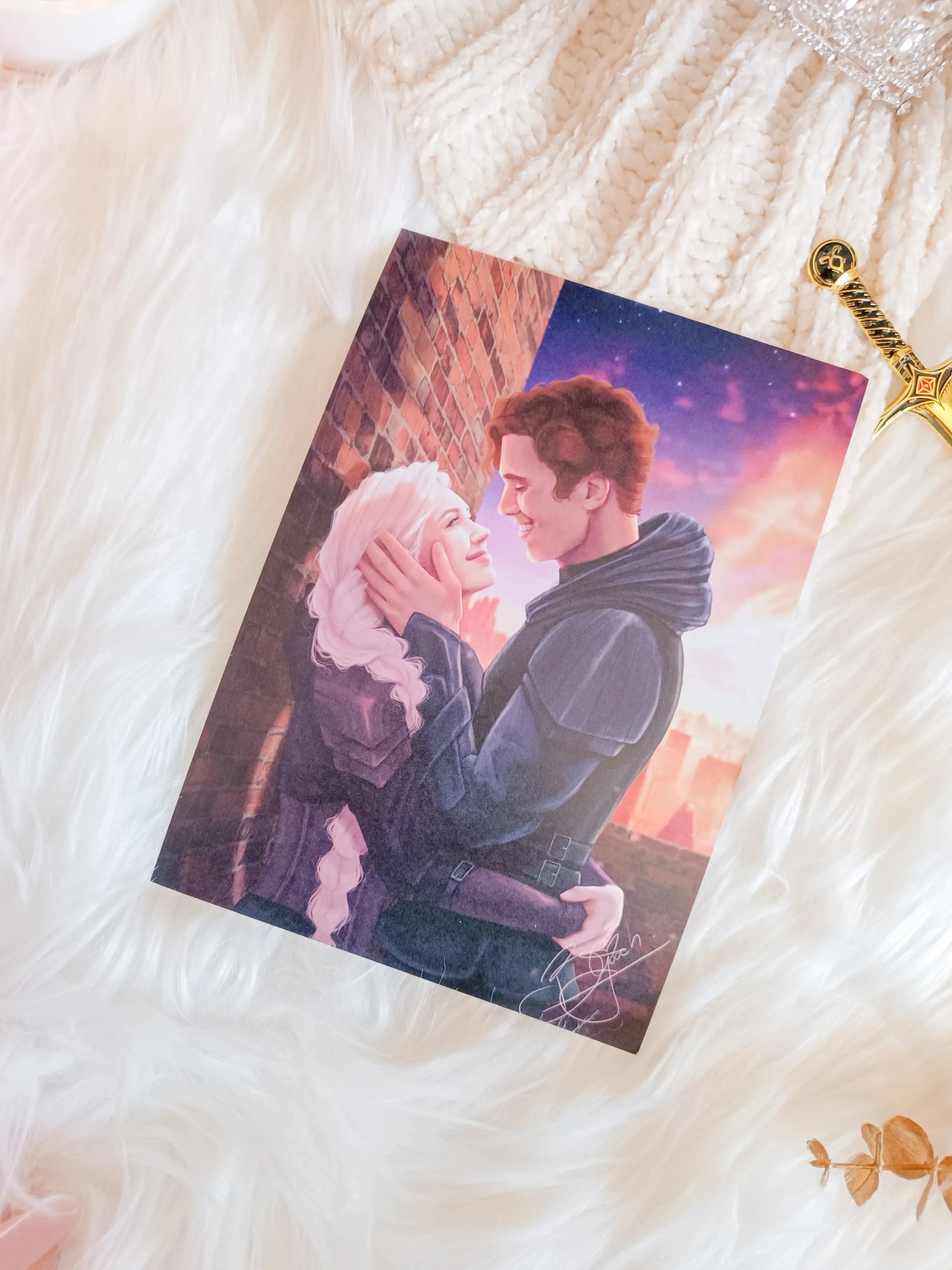 Sam and Celaena Print - Throne of Glass