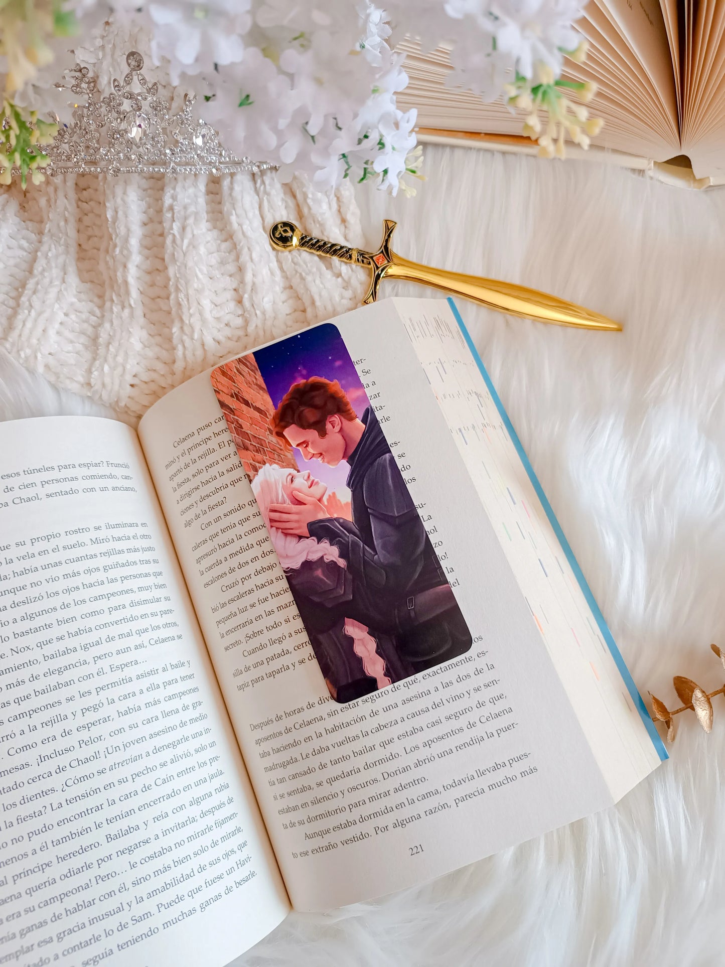 Sam and Celaena Bookmark - Throne of Glass