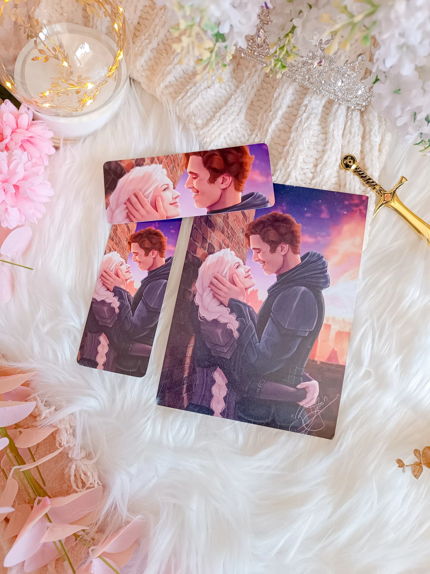 Sam and Celaena Print - Throne of Glass