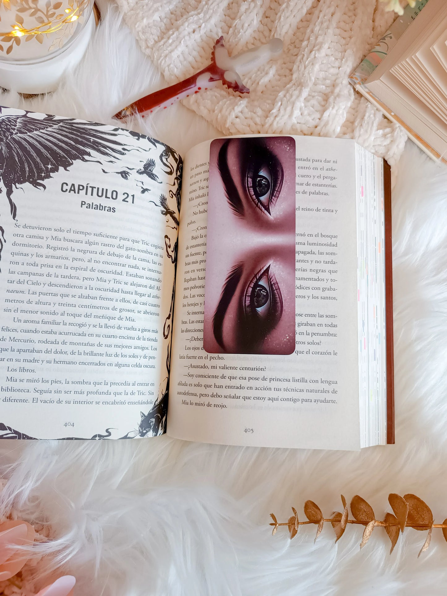 Mia Corvere Eye Bookmark - Nevernight