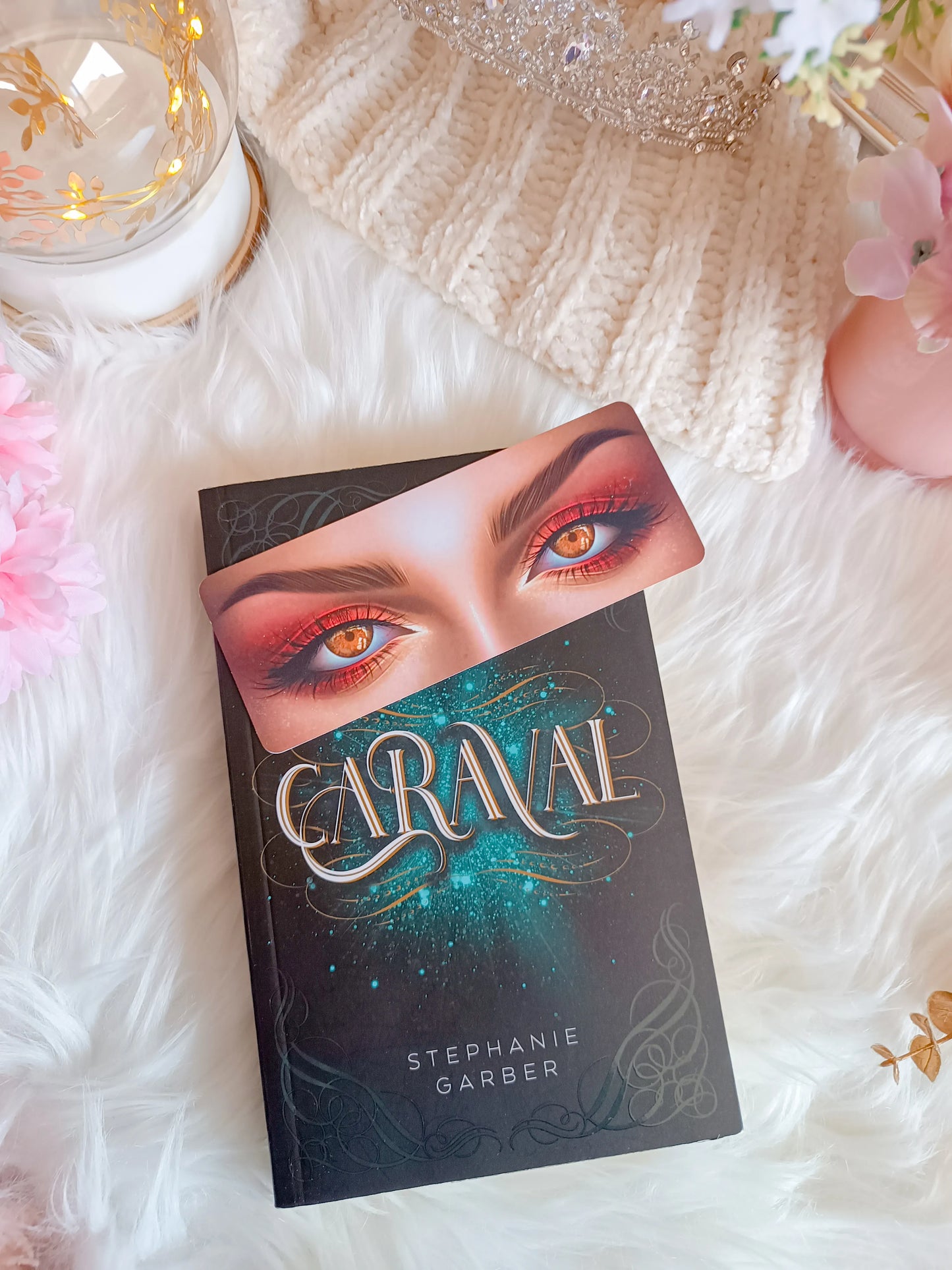 Marcapáginas ojos de Scarlett - Caraval