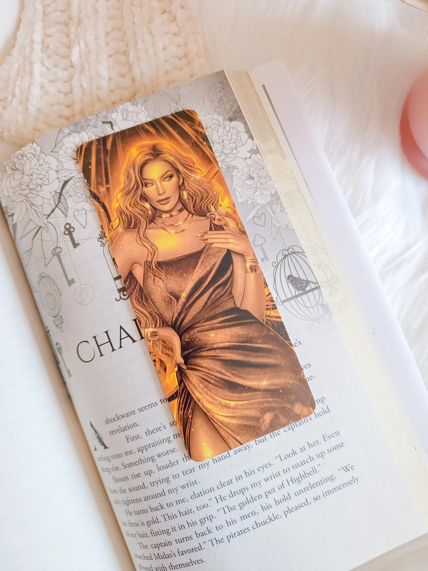 Auren Bookmark - The Golden Prisoner