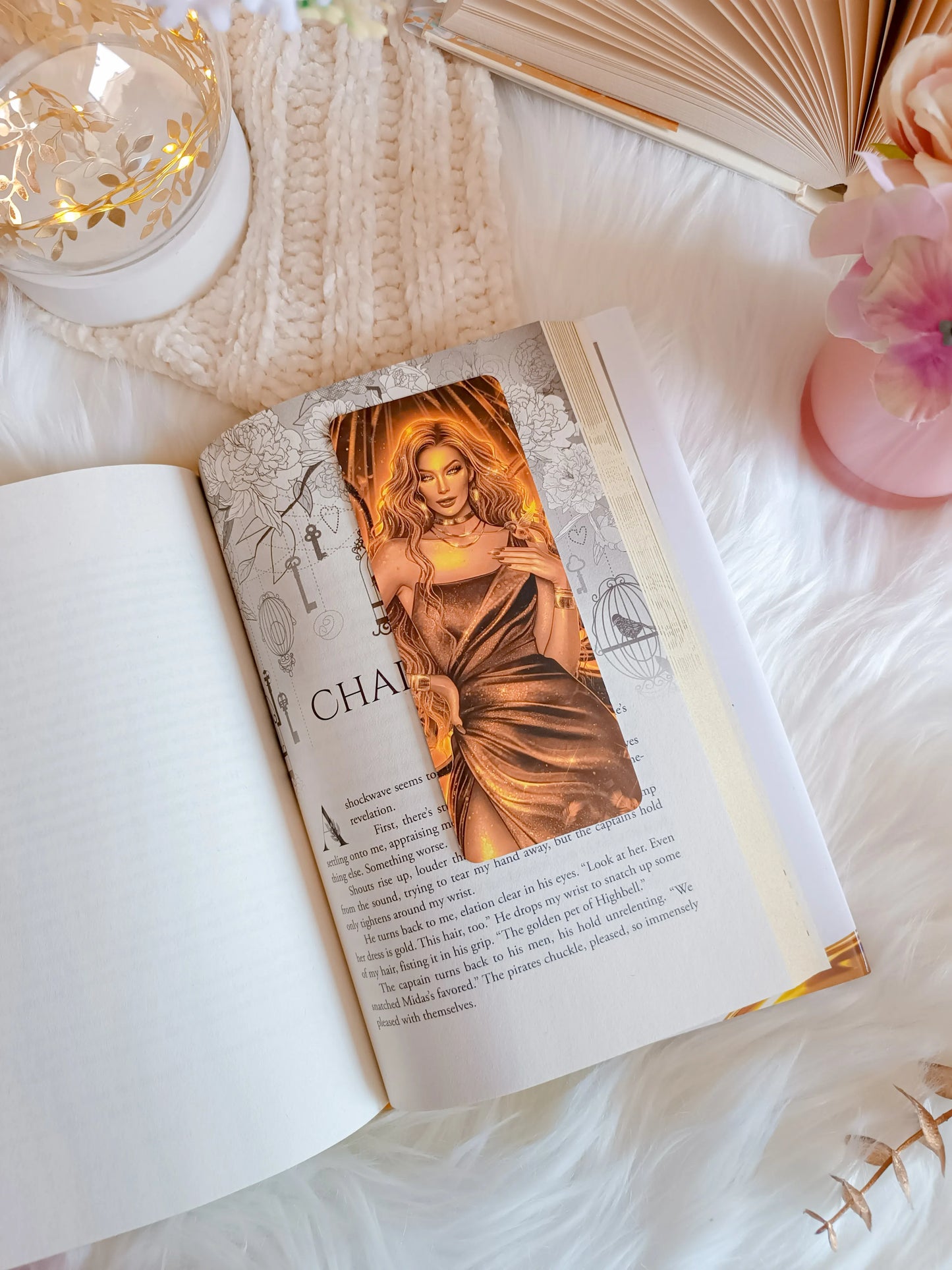 Auren Bookmark - The Golden Prisoner