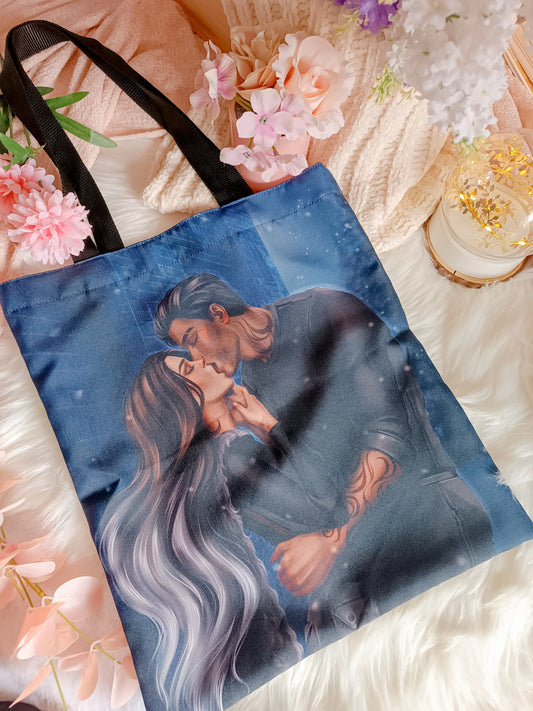 Violet and Xaden Totebag - Blood Wings