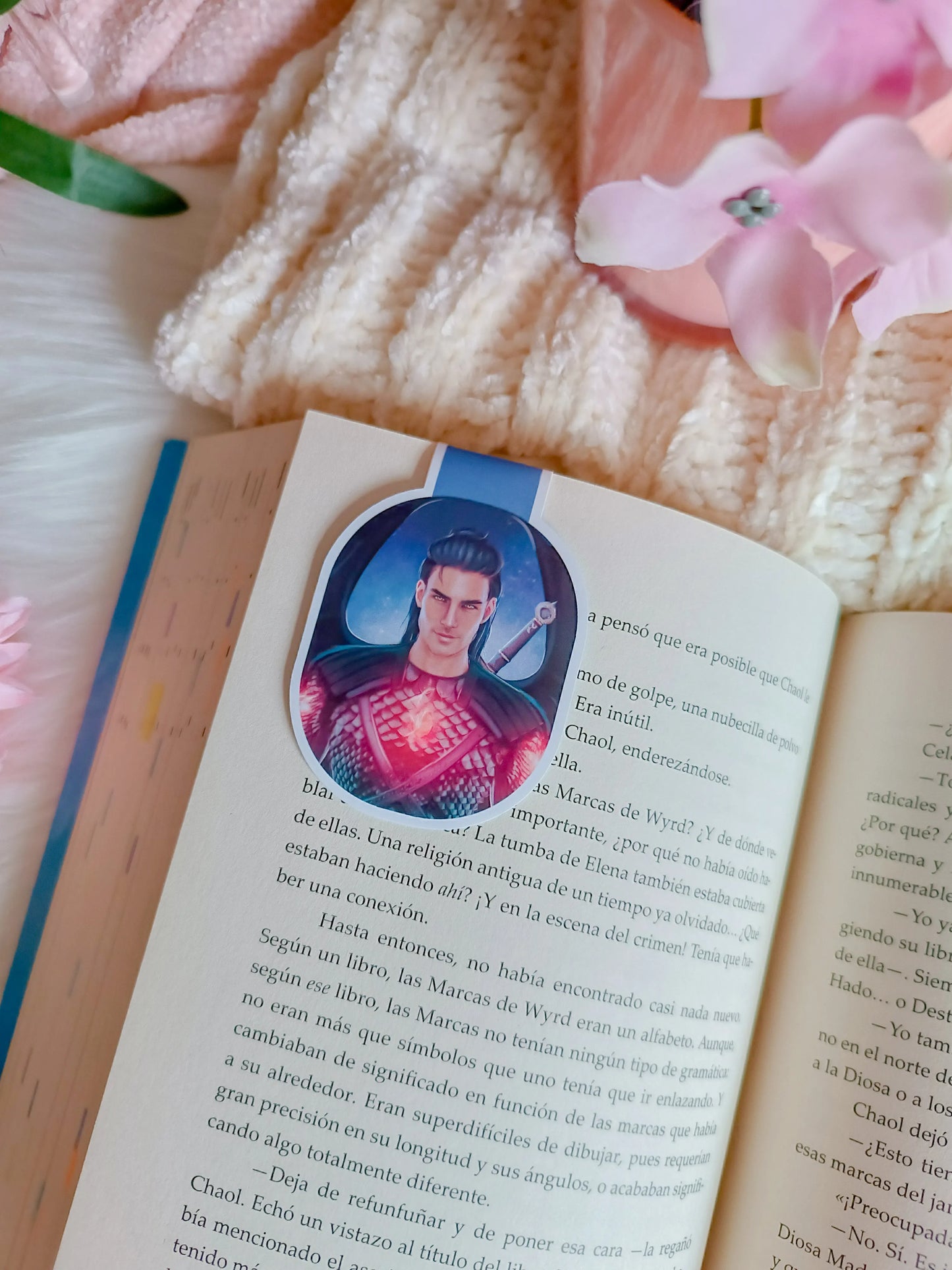 Marcapáginas magnético de Cassian - Acotar