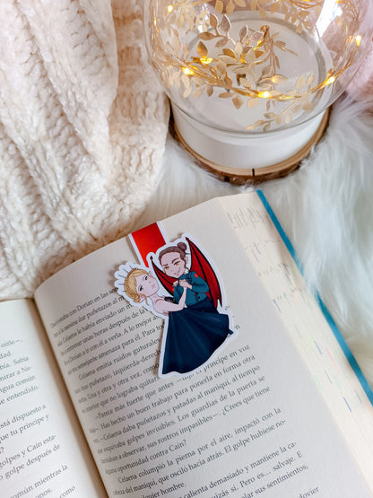 Cassian and Nesta Magnetic Bookmark - Acotar