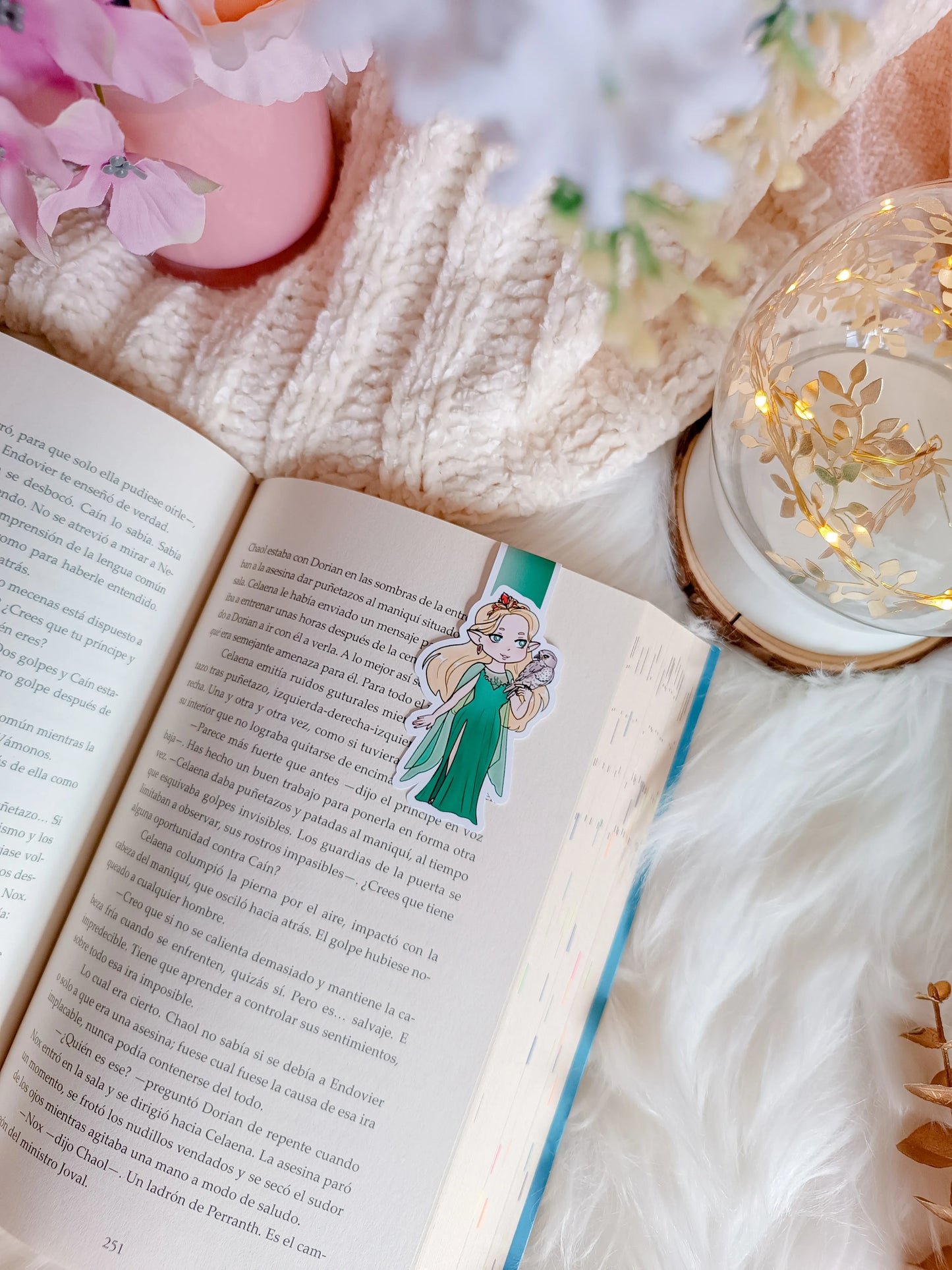 Aelin Magnetic Bookmark - Throne of Glass