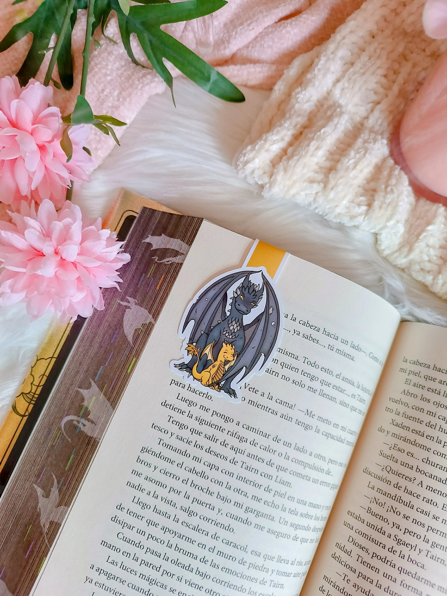 Tairn and Andarna Magnetic Bookmark - Blood Wings