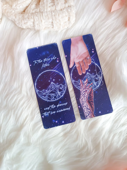 Feyre and Rhysand Hands Bookmark - Acotar