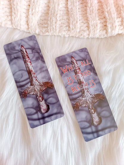 Mia Corvere Dagger Bookmark - Nevernight