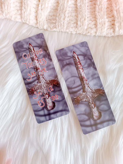 Mia Corvere Dagger Bookmark - Nevernight