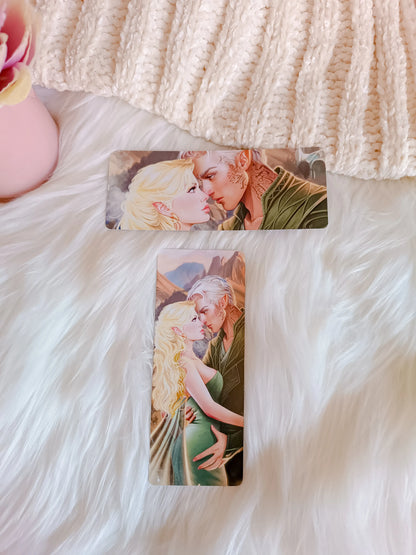 Rowan and Aelin Bookmark - Throne of Glass