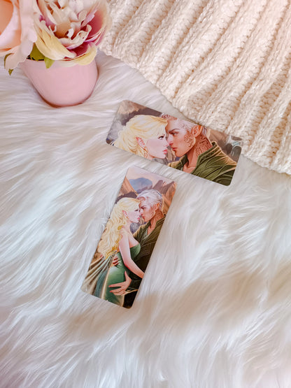 Rowan and Aelin Bookmark - Throne of Glass