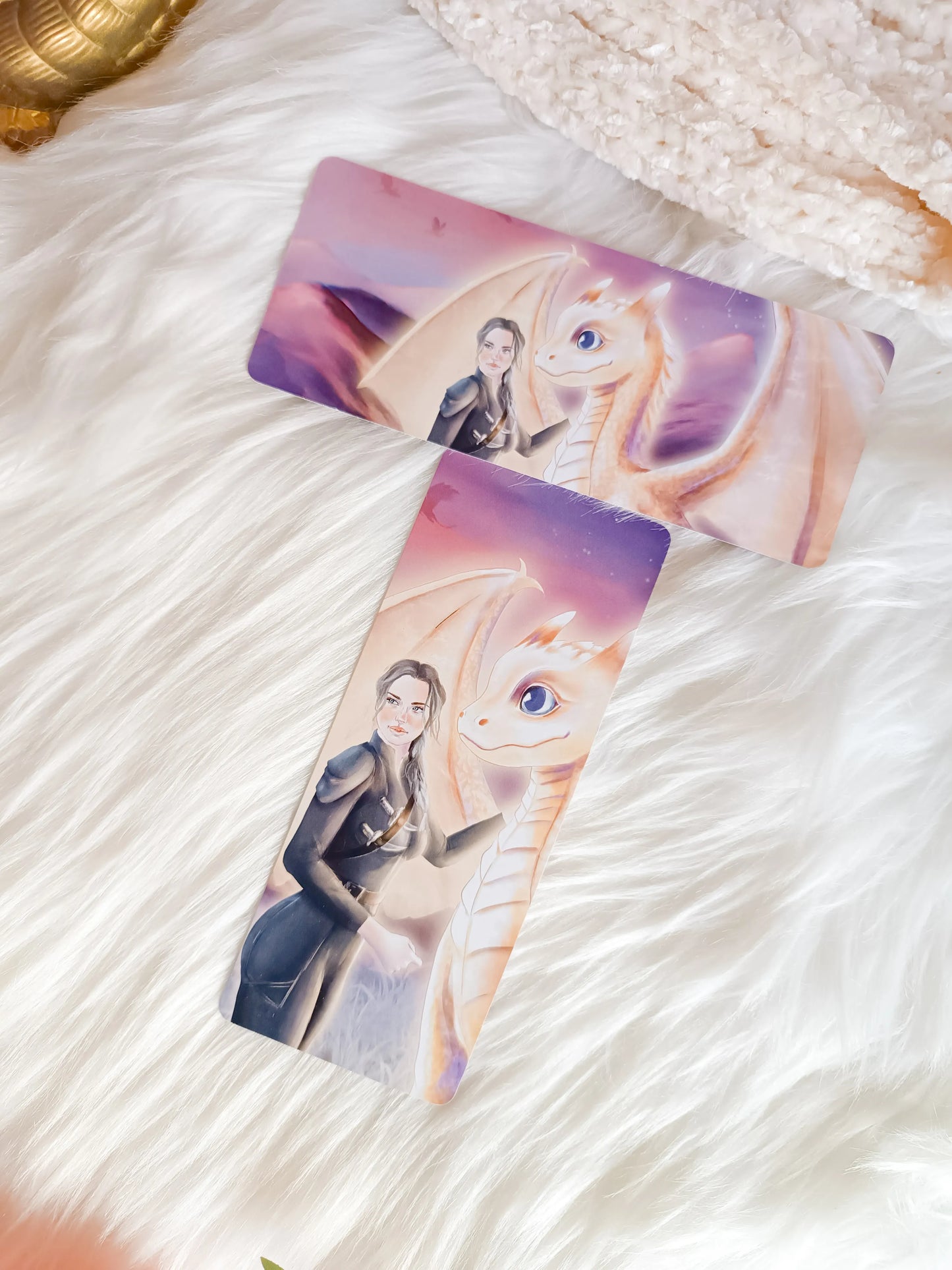 Violet and Andarna Bookmark - Blood Wings