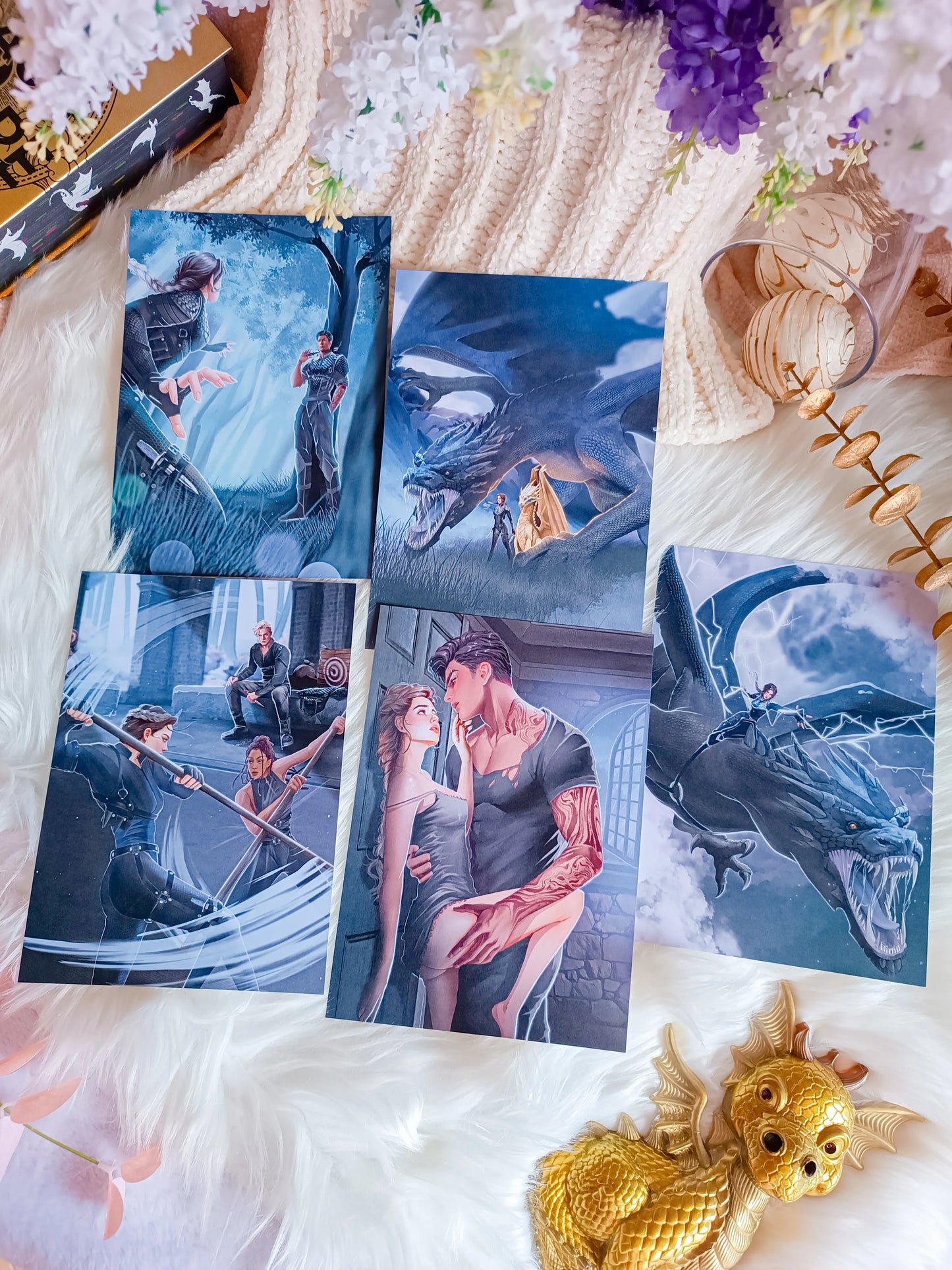 Set of Prints of Blood Wings scenes