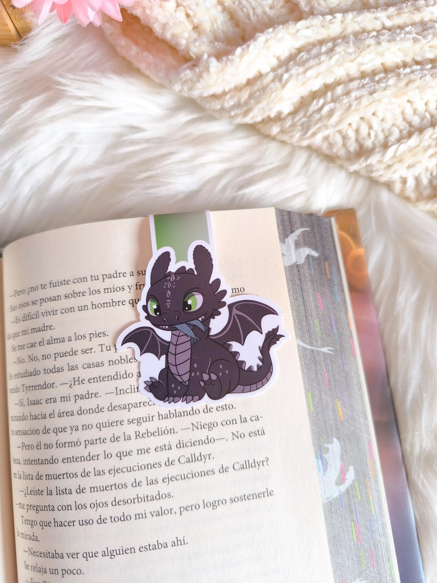 Toothless Magnetic bookmark – How to Train Your Dragon – EspadaDeValkiria