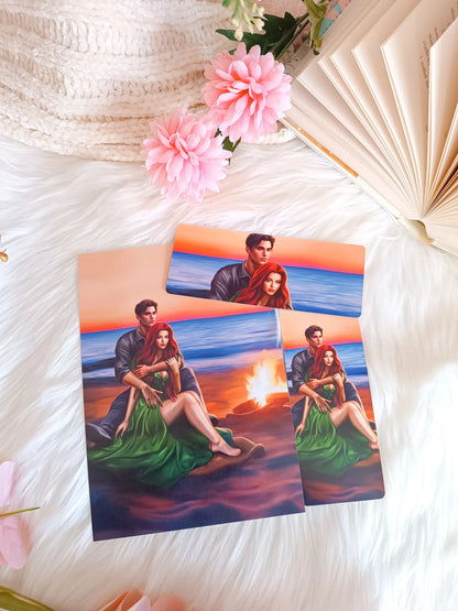 Set de Prints de escenas de Corona de Huesos Dorados