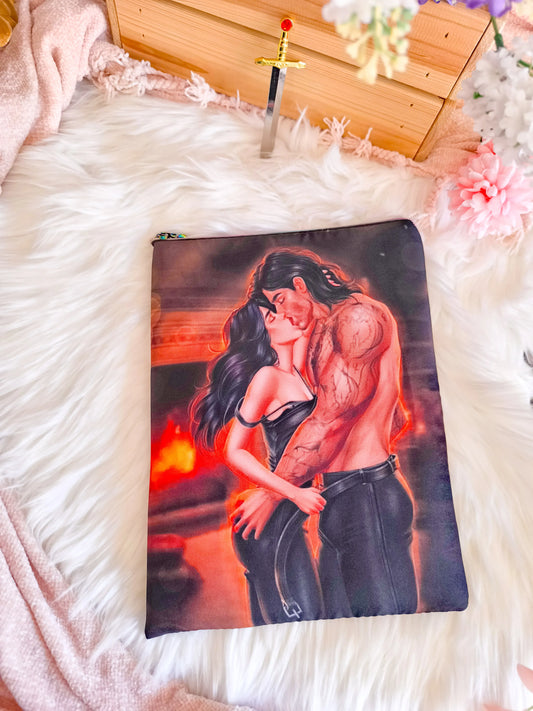 Funda de libro de Kingfisher y Saeris - Quicksilver