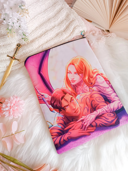 Funda de libro de Rhysand y Feyre en el capítulo 55 - Acotar