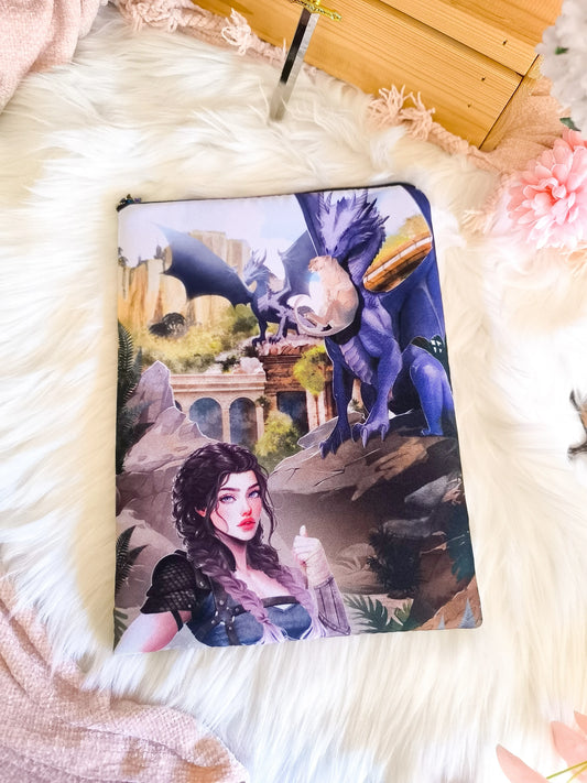 Funda de libro de Violet, Andarna y puma - Alas de Sangre