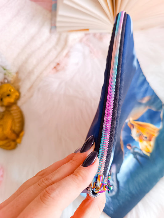 Funda de libro de Violet, Tairn y Andarna - Alas de Sangre