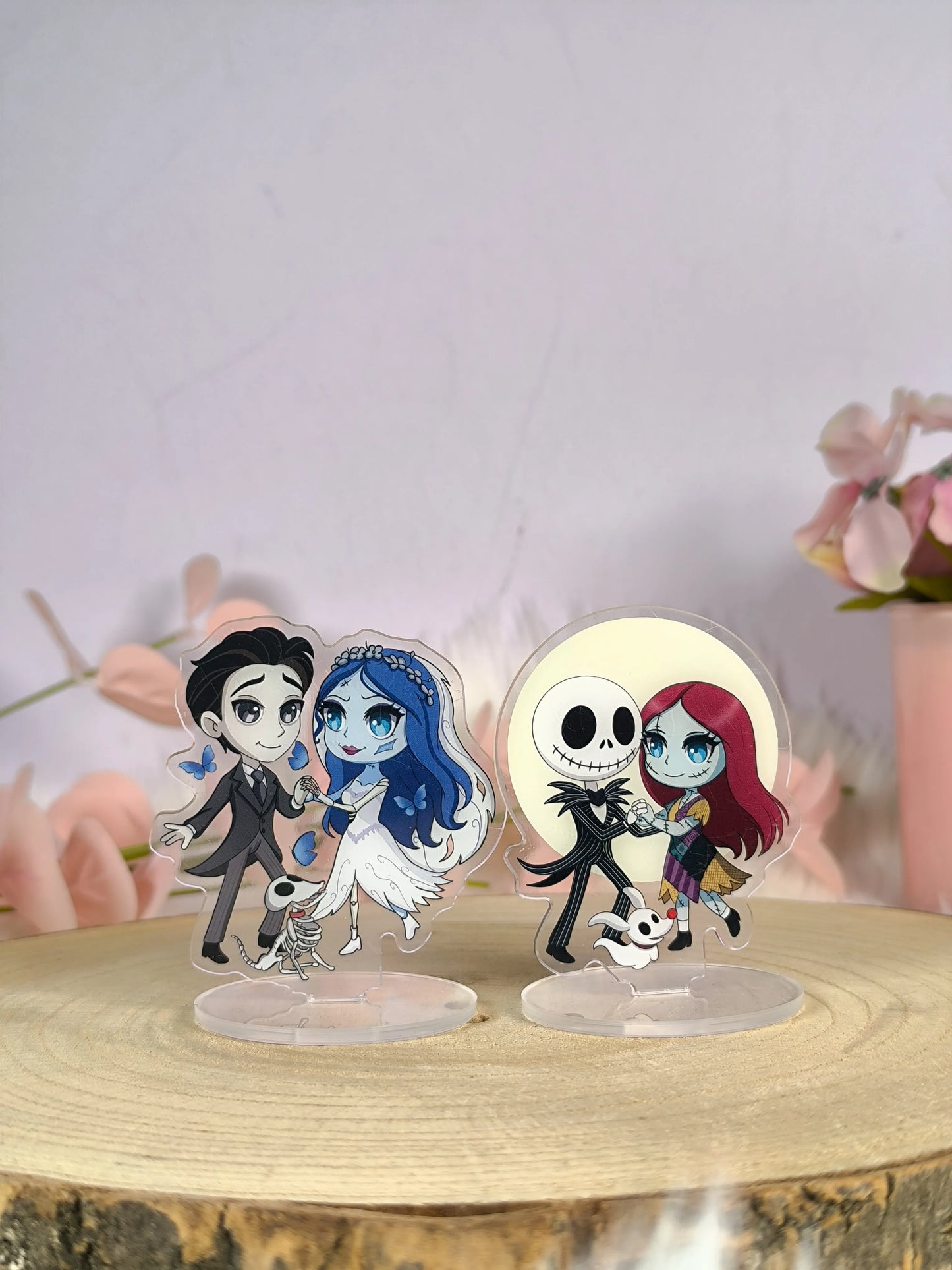 Standee de Emily y Victor - La Novia Cadáver