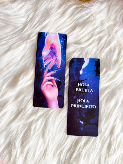 Marcapáginas Manos Dorian y Manon - Trono de Cristal