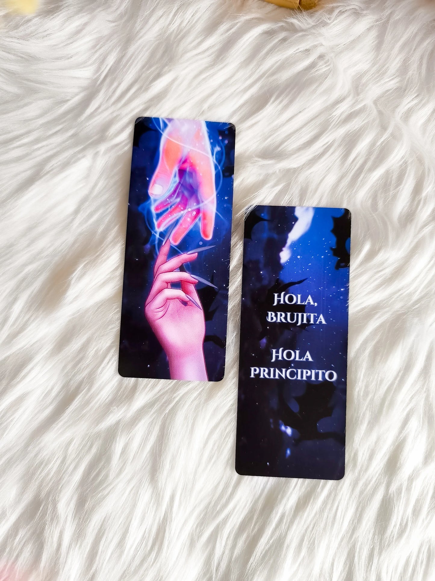 Marcapáginas Manos Dorian y Manon - Trono de Cristal