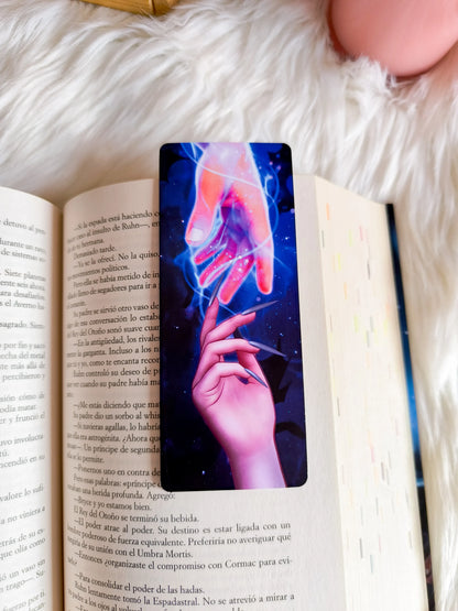 Marcapáginas Manos Dorian y Manon - Trono de Cristal