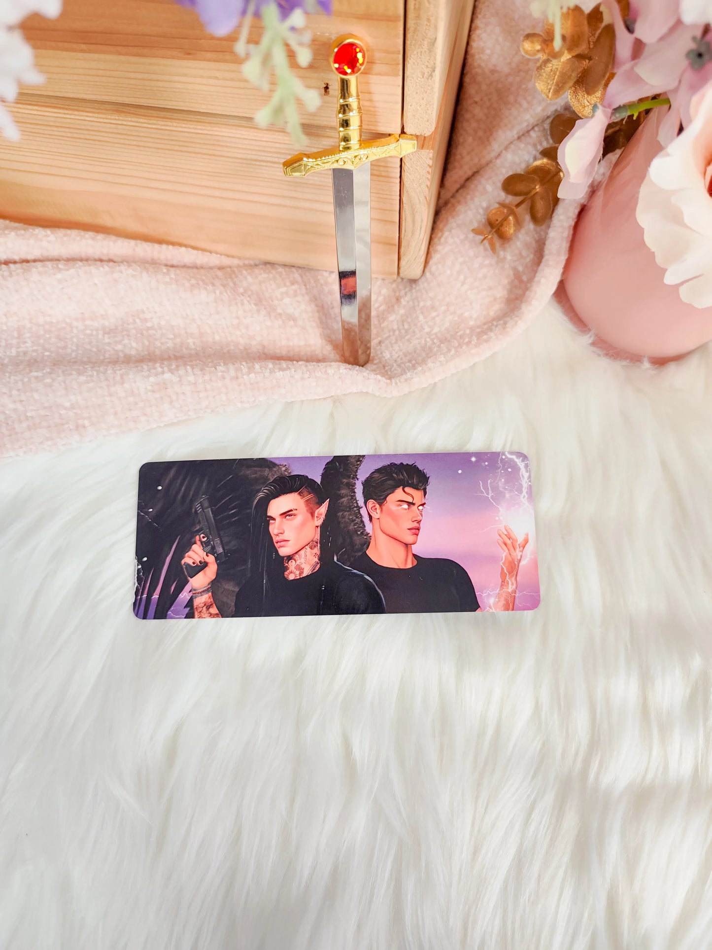 Marcapáginas de las sobrecubiertas de  Ciudad Medialuna