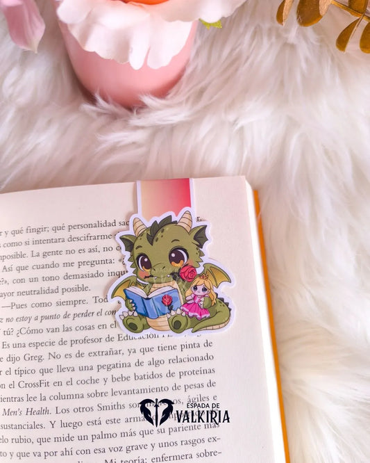 Marcapáginas magnético Dragón Sant Jordi