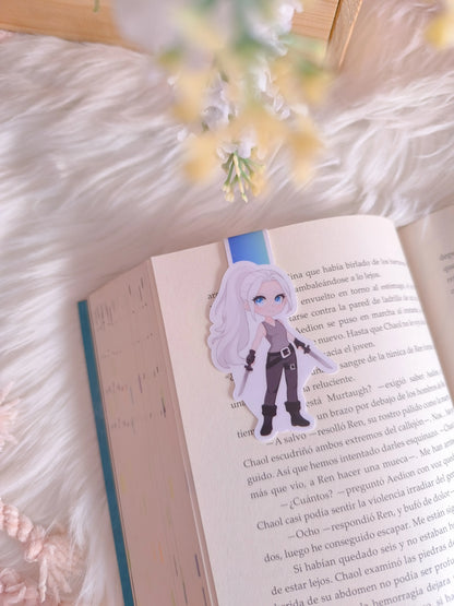 Paedyn with swords Magnetic bookmark - Powerless