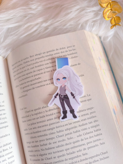 Paedyn with swords Magnetic bookmark - Powerless