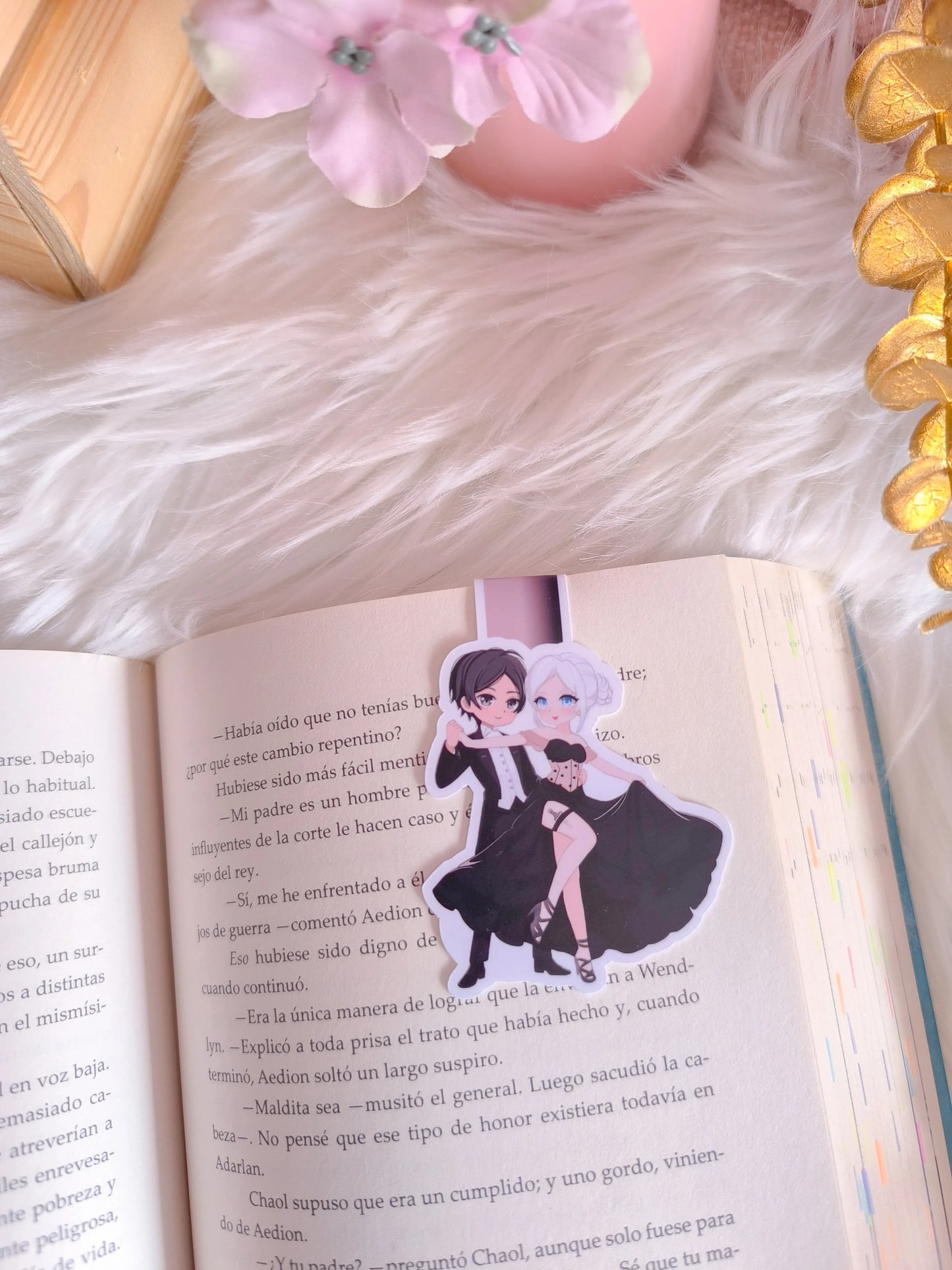 Paedyn and Kai Magnetic bookmark - Powerless