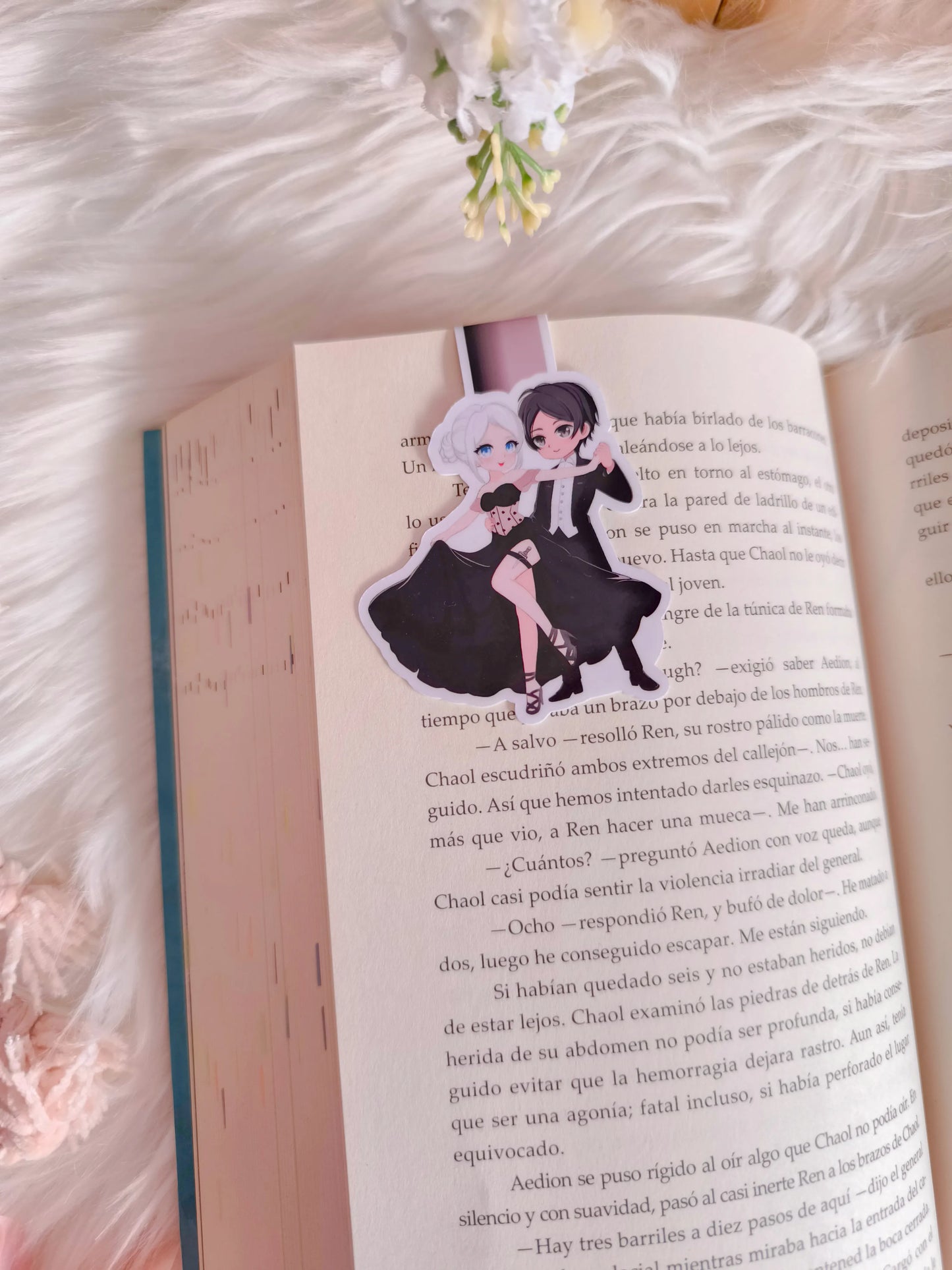 Paedyn and Kai Magnetic bookmark - Powerless